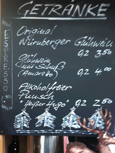 Killesberg Hütte Glühwein